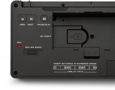 Radio Aiwa RMD-99ST, e zezë