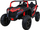 Makina elektrike lodër Strong Racing Buggy, për 2 fëmijë, motor brushless, e kuqe
