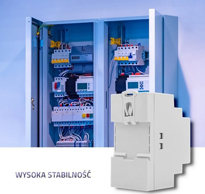 Furnizues energjie DIN Rail Qoltec 50920, 12V 4.5A, 54W, i bardhë