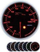 Voltmetër DRacing DEPO SKPK, 60mm, ndriçim me 7 ngjyra, i zi