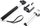 Tripod Xrec Selfie Set 3n1, teleskopik, alumin, i zi