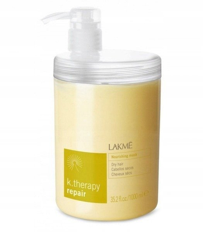 Maskë ushqyese flokësh Lakme K.Therapy Repair, 1040 ml, për flokë të dëmtuar