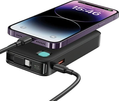 Power bank Usams Us-CD224, 10000mAh, PD 20W, e bardhë