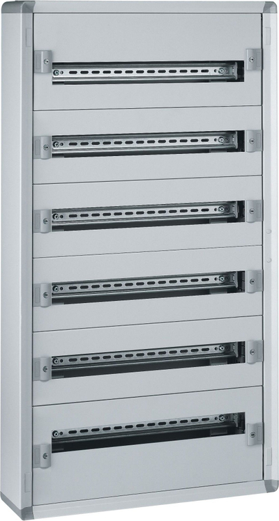 Kuti shpërndarëse Legrand XL3 160, metalike, 6x24 module, murale
