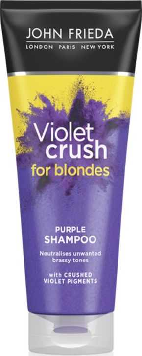 Shampo për flokë John Frieda Sheer Blonde Violet Crush Intensive Purple Intensive Anti-Yellowing, 250ml