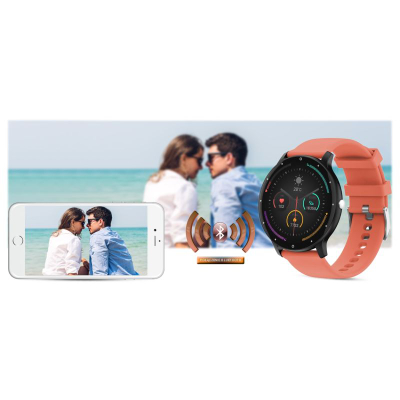 Orë e zgjuar Gravity GT1-3 Pro, ekran 1.39", Bluetooth 5.2, e zezë
