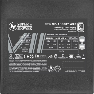 Burim energjie Super Flower Super Flower Leadex VII PRO ATX 3.0, 1000W