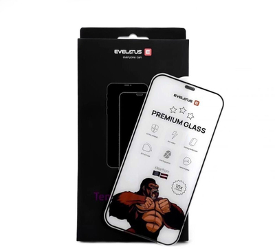 Xham mbrojtës Evelatus për Samsung Galaxy A35, Corning Gorilla Glass, 3D Full Cover