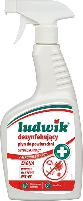 Dezinfektues për sipërfaqe Ludwik, 500ml
