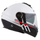 Kaskë moto CASSIDA Modulo 2.1 Compass, touring, Pinlock ready, e bardhë perlë e zezë e kuqe argjend