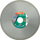 Disk prerës diamanti Norton Clipper Classic Ceram, 180mm, vrimë 25.4/22.23mm, gri