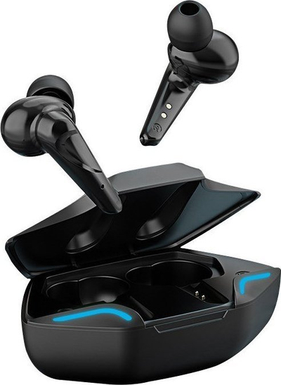 Kufje gaming Media-Tech Cobra Pro Rhoid, TWS, Bluetooth, të zeza