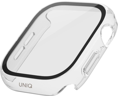 Заштита Uniq Nautic за Apple Watch 46mm, со интегрирано стакло, проѕирна