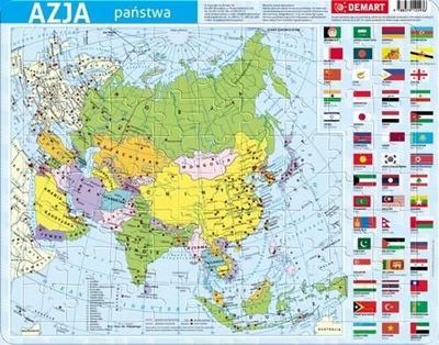 Puzzle Demart Azia Politike