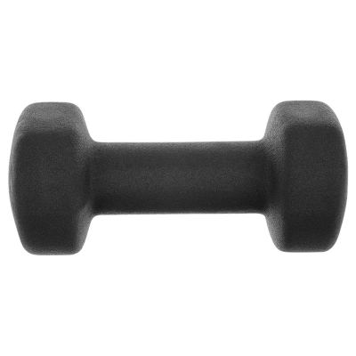 Set hantelash neopren Enero Fit, 2 x 3 kg, antirrëshqitës, të zinj