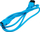 Kabllo rryme ROLINE 19.08.1527, 0.8m, IEC C14 në C13, blu