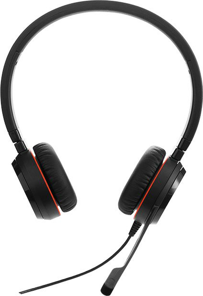 Kufje Jabra Evolve 30 II, Duo - të zeza