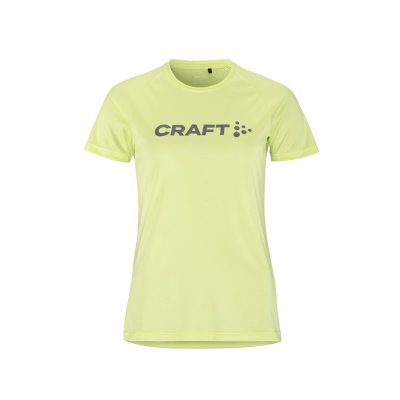 Тренинг блуза CRAFT Core Unify Logo 507000 за жени, рециклиран полиестер, жолта