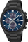 Orë dore Casio Edifice EFS-S630DC-2AVUEF, kronograf, 10 bar kundra ujit, çelik inox i zi