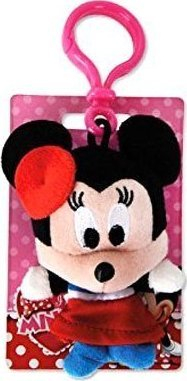 Vathë çelësash Disney Minnie Mouse ZA1429, lodër pelushi, 10cm, shumëngjyrëshe