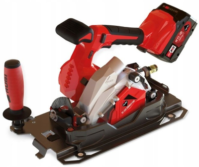 Sharrë për pllaka Rubi TC-125 Energy CAS, 18V, 5.2Ah, e kuqe
