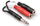 Kabllo ndarëse audio Hosa YPP-117, 1/4" TRS në 2x 1/4" TSF, stereo, e zezë