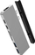 Dock USB-C HyperDrive HD28C, 4K 60Hz, bazë magnetike, gri
