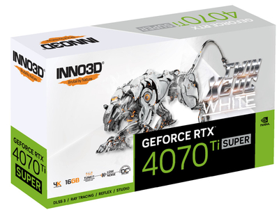 Kartelë grafike Inno3D GeForce RTX 4070 Ti SUPER Twin X2 OC White 16GB GDDR6X