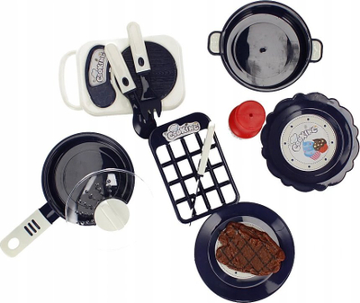Set loje kuzhine Mega Creative 523441, për kalamaj 3+, ngjyrë blu