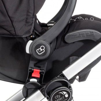 Adapter karroce Baby Jogger City Select Versa, për ulëse makine grupi 0+, i zi