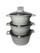 Set Tenxhere Graniti 20+22+24cm. UAKEEN