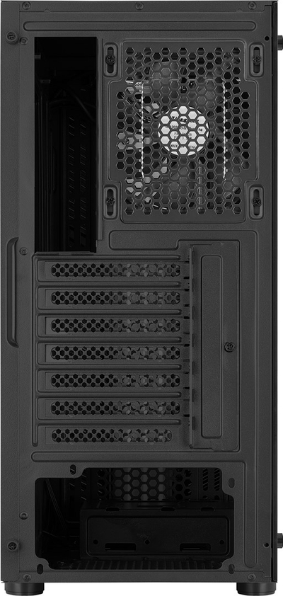 Kullë kompjuteri Aerocool Mecha ACCM-PV28013.11, xham i temperuar, RGB, e zezë