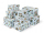Kuti dhuratash Christmas B-V005-AL, karton 1.5mm, 16x10x8cm, shumëngjyrëshe
