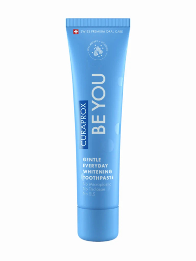 Pastë e dhëmbëve me shije manaferres Curaprox 'Be You' 60ml