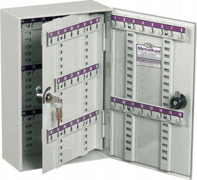 Dollap çelësash Metalkas TG-17SK-86, 86 çelësa, metalik, gri