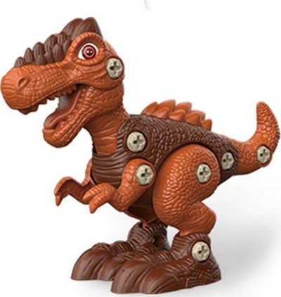 Lodër montimi Woopie Dinosaur Paradise, set me 3 dinosaurë, me trapano elektrik, me shum ngjyra
