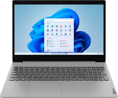 Laptop Lenovo IdeaPad 3 15ITL05 15.6" FHD (Intel Core i3-1115G4, 8GB DDR4, 256GB SSD, Intel UHD Graphics, Windows 11 Home, Silver)