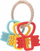 Lodër çelësash Chicco Eco+ Keychain, për foshnje 3m+, shumëngjyrëshe