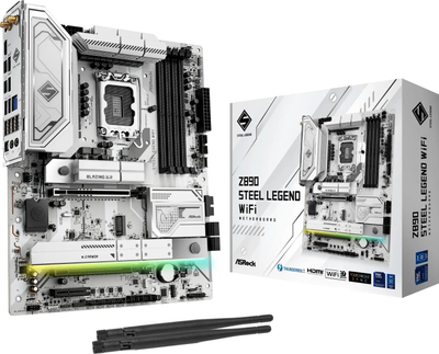 Pllakë amë Asrock Z890 Steel Legend WiFi, Intel Z890, LGA1851, ATX