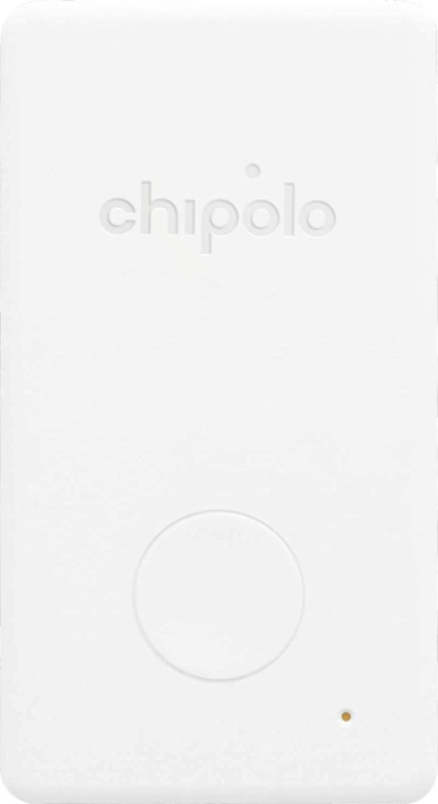Tracker Bluetooth Chipolo Card për portofol, me aplikacion, i bardhë