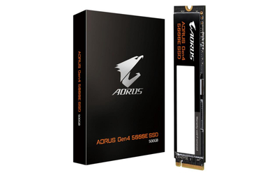 SSD GIGABYTE AORUS Gen4 5000E, 500GB, M.2 NVMe PCIe 4.0