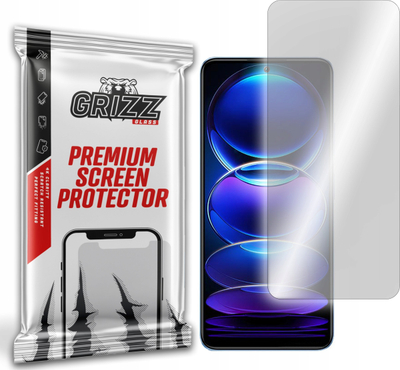 Xham mbrojtës hibrid GrizzGlass për Xiaomi Redmi Note 12, i tejdukshëm