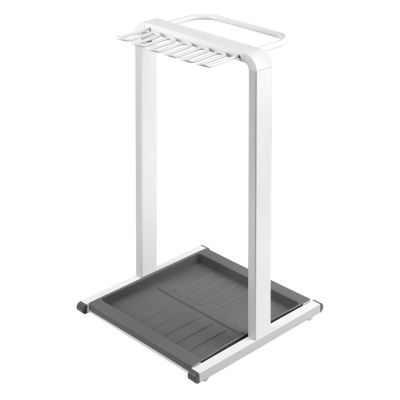 Stendë për çadra Maclean MC-472, metal, 332x340x610mm, e bardhë