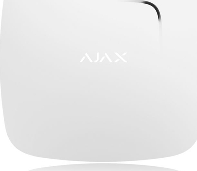 Detektor tymi dhe temperature Ajax FireProtect AJ38105, pa tela, i bardhë