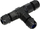 Lidhës kablli T Orno OR-AE-13602, IP68, 3x4mm², i zi
