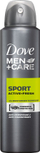Deodorant spraj Dove Men Fresh Active, 250ml