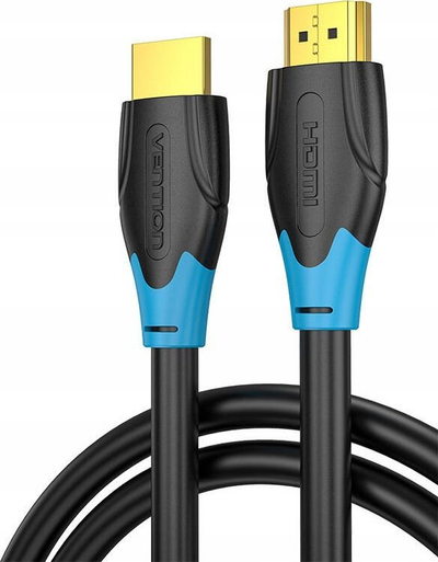 Kabllo HDMI Vention 2.0 High Quality, 1m, e zezë