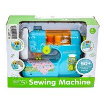 Lodër makinë qepëse ADAR Sewing Machine 527409, me pedal, me drita dhe zë, blu