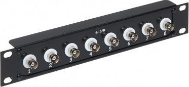 Panel prizash Delta G-8B / R10, 10", 8 priza BNC