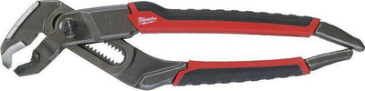Pinca Milwaukee Comfort Grip Hex Jaw, 8", me dorezë gome, kuqe e zezë
